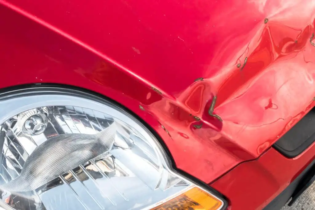 How much do rental car companies charge for dents?