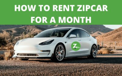 How To Rent Zipcar For A Month