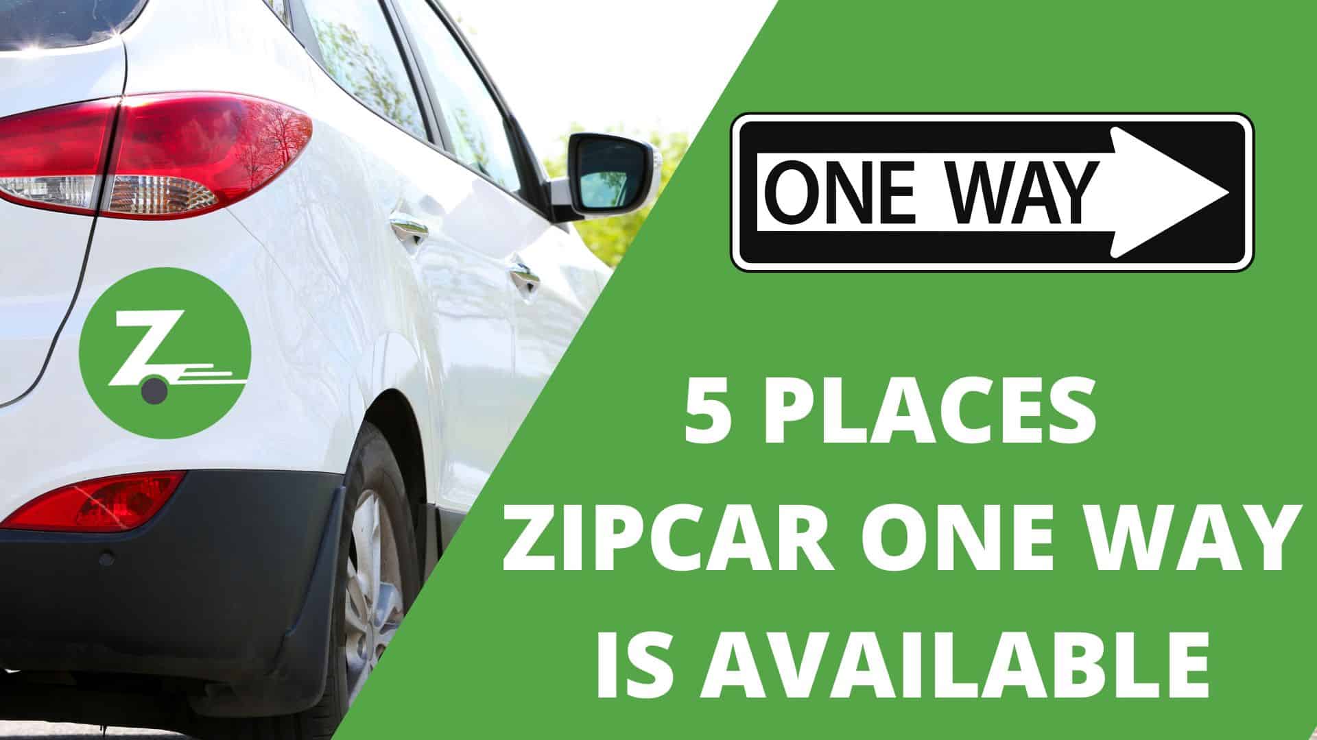 one way trip zipcar