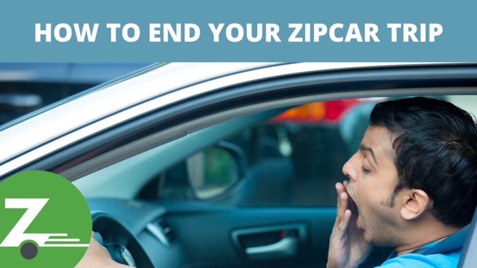 zipcar can't end trip